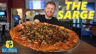 DEFEAT THE SARGE TO WIN FREE PIZZA FOR A YEAR ONLY TWO WINNERS