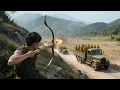 Download Lagu 日軍驅車入侵，不料獵王自製爆炸箭頭，直接干停日軍運輸車   ⚔️  抗日  MMA | Kung Fu