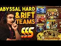 TEAMS ABYSSAL HARD \u0026 RIFT EN EARLY ! Le Reroll Tomorrow farm TOUT ! Summoners War