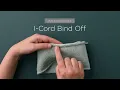 I Cord Bind Off Purl Soho
