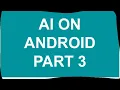 Getting Started with Artificial Intelligence on Android - Part 3 GUI for Query Classifier