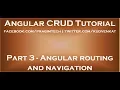 Angular routing and navigation