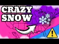 This BLIZZARD Is Bringing CRAZY Snow Totals - Next 24 Hours