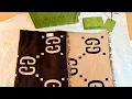 GUCCI GG JACQUARD WOOL SILK SCARF UNBOXING