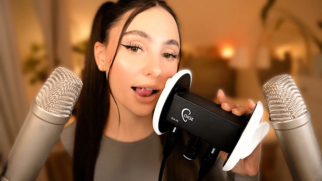ASMR wet Mouth Sounds 👄 BUT WITH 4! MICS 😱🎙️ No Talking 🤫 ASMR wet Mouth Sounds 👄 BUT WITH 4! MICS 😱🎙️ No Talking 🤫