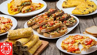 5 Вкусных Завтраков за 5 минут! Самые Простые рецепты готовлю каждый день!