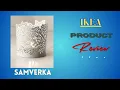 Must-See IKEA Candle Holder SAMVERKA Before You Buy