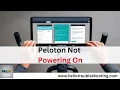 Peloton Not Powering On Try These Quick Fixes Now