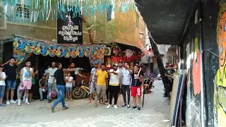 كواليس تصوير فديو كليب مهرجان دارت الحرب هنضرب حي هات اخرك علشان مش هحل 