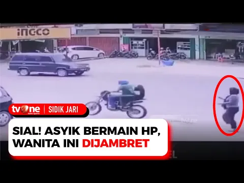 Korban Ini Shock Setelah Mengalami Penjambretan Handphone di Pinggir Jalan