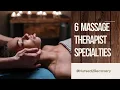 6 MASSAGE THERAPY