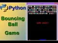 Bouncing Ball Game using python python game source code iTechSoftwareAcademy