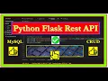 Build a Python Flask REST API with MySQL in 2025