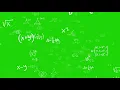 MATH GREEN SCREEN EFFECT