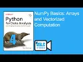 Python for Data Analysis NumPy Basics Arrays and Vectorized Computation Part 1 py4da02 4