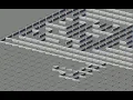 Recursive Maze Generator on ATARI STe - Step 3 Isometric
