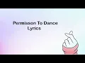 Download Lagu Permission to dance BTS Song Lyrics
