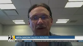 WRTA to discontinue four Warren bus routes