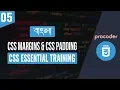 CSS Tutorial for Beginners in Bangla CSS Margins CSS Padding Part 05
