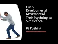 02 - Our 5 Developmental Movements Their Psychological Significance Pushing