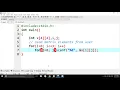 2D Arrays Display Upper Triangular Matrix