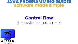 Java Programming - The Switch Statement
