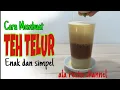 Download Lagu CARA MEMBUAT TEH TELUR - CARA BIKIN TEH TALUA
