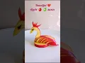 How to cut apple fruit for decoration