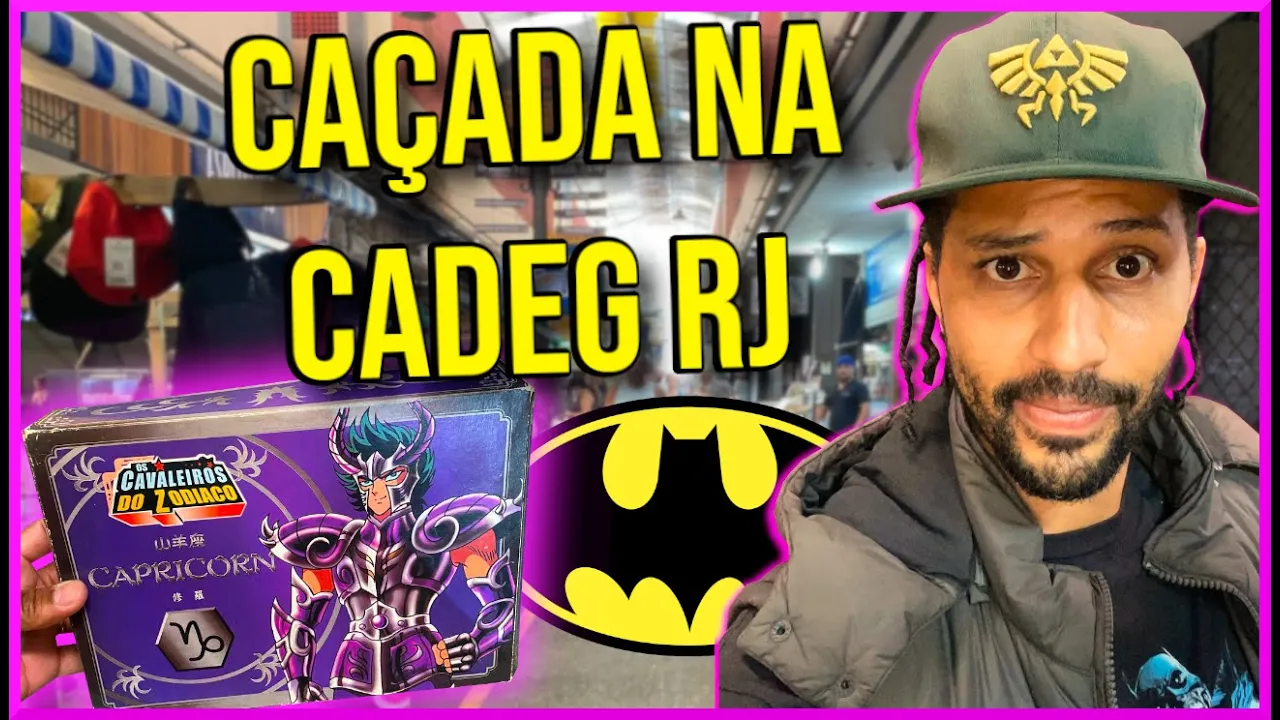 CADEG: MERCADO MUNICIPAL DO RJ | ACTION FIGURES GAMES BRECHÓ BARATO? CAÇADA GAMER | MUAMBROS