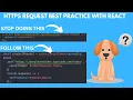 Best Practice Of Axios Request In React - Cancel ongoing request