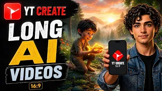 how to create ai long videos with yt create app make 16 9 ratio landscape long video yt create