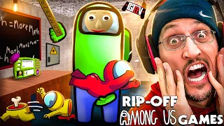 Download AMONG US Fake Mobile Games Compilation (FGTeeV Ripoff Review) MP3