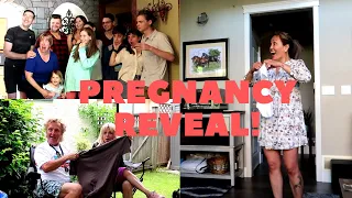 TELLING OUR FAMILY WE'RE PREGNANT | PREGNANCY REVEAL | **BEST REACTIONS!**