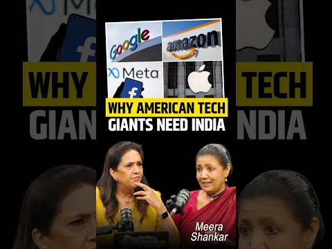 “American Tech Giants Need Indian Markets Because They Don't Have Entry Into China” Meera Shankar