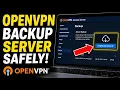 How to backup OpenVPN server profiles and configs safely - Quick Tutorial