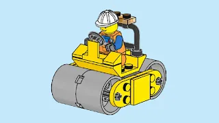 LEGO 952210 Instructions | City | Robbie Rolla's Steamroller | Construction | Magazine Gift