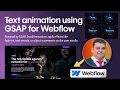 GSAP ScrollTrigger Tutorial Smooth Scroll Animations Text Reveal Effects