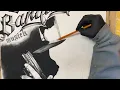 Chicano Arte Lowrider Art Charcoal Drawing