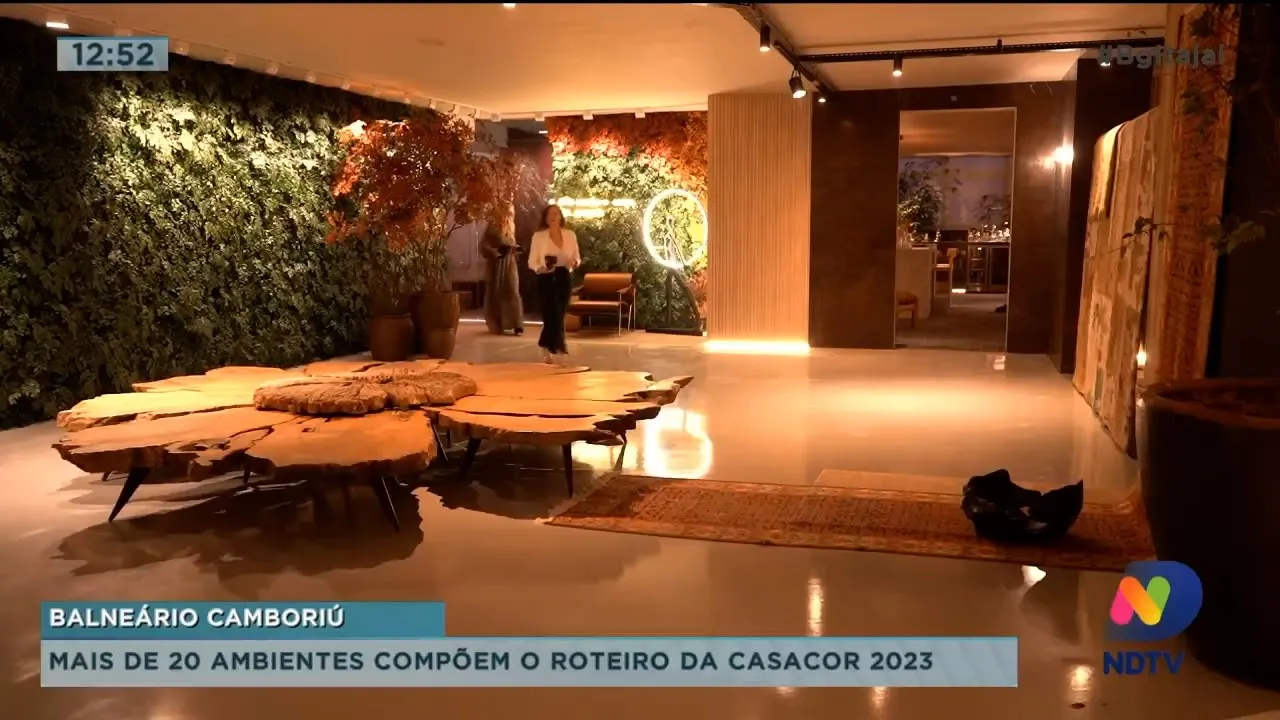 Mais de 20 ambientes compõem o roteiro da Casacor em Balneário Camboriú