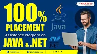 Placement Assistance Program on Java and Net Core Naresh IT