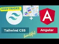 How to use Tailwindcss with Angular Easy trick Installation step by step