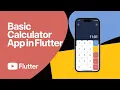Flutter Beginner Project Simple Calculator App using Provider