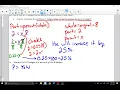 Percent increase and decrease Module 4 Lesson 4