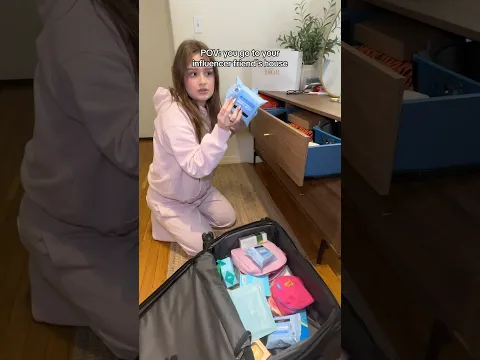 POV: YOU COME OVER TO YOUR INFLUENCER FRIEND’S HOUSE