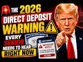 The 2026 Direct Deposit Warning Every Senior Needs to Hear Right Now