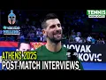 Post-Match Interviews | Novak Djokovic vs Alejandro Tabilo R2 | Athens 2025