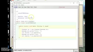 BlueJ Scanner example