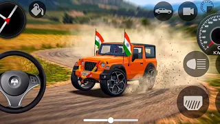 Modified Mahindra Thar😈Games:Indian Red Thar (Gadi Wala Games) Car Game Android Game - #2025