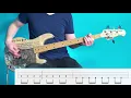 Microwave - Lighterless | Bass Cover with Play Along Tabs