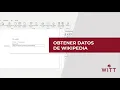 Como obtener datos de